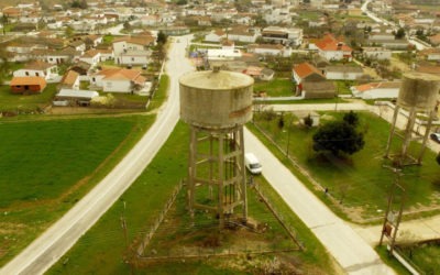 Υγρομόνωση Υδατόπυργου στα Μάγγανα Ξάνθης